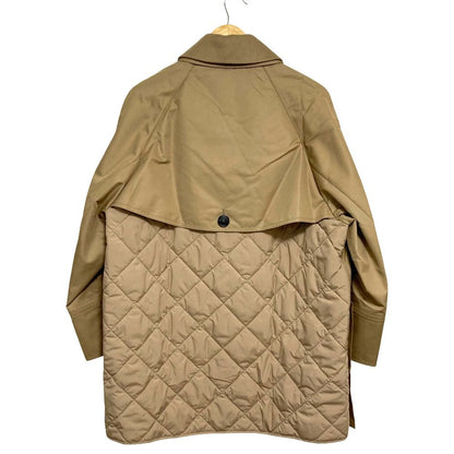 Max Mara Weekend Wkdmanna Quilted Trench Coat 36 Beige — view 2