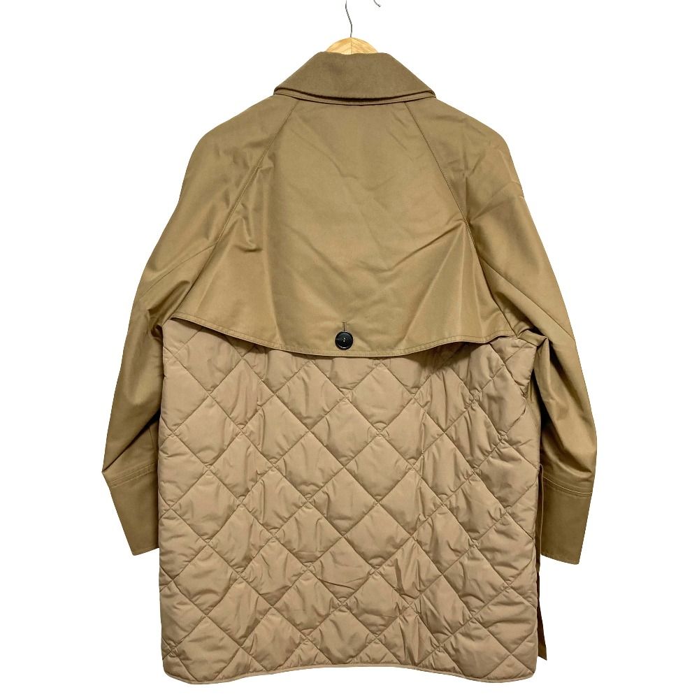 Max Mara Weekend Wkdmanna Quilted Trench Coat 36 Beige