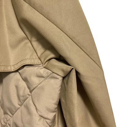 Max Mara Weekend Wkdmanna Quilted Trench Coat 36 Beige — view 8