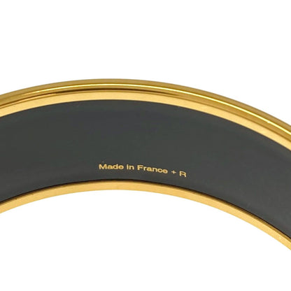 Hermes Enamel GM Bangle Bracelet — view 4