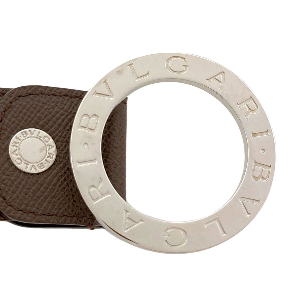 Bvlgari Belt Leather Belts Brown — view 4
