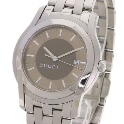 Gucci Round Face Watch SS — view 3
