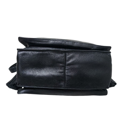 Loewe Flamenco 22 Nappa Leather Shoulder Bag Black — view 3