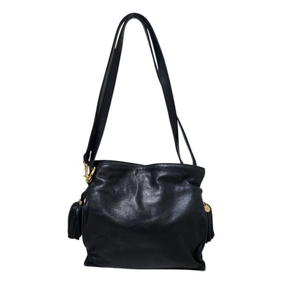 Loewe Flamenco 22 Nappa Leather Shoulder Bag Black — view 2