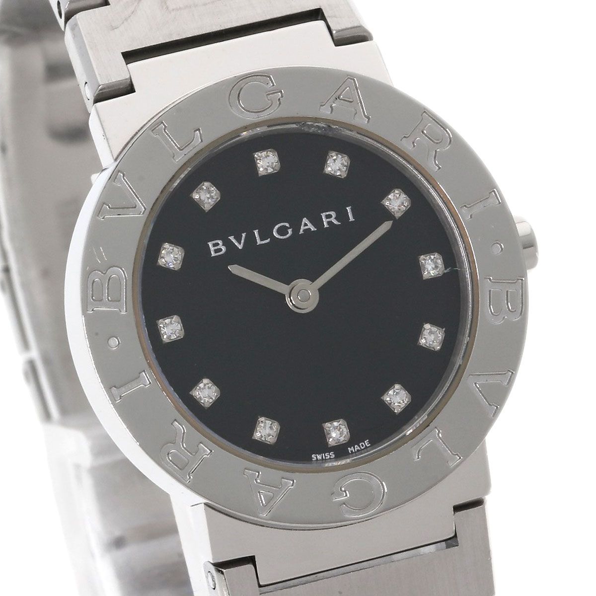 Bvlgari Diamond Watch SS — view 4