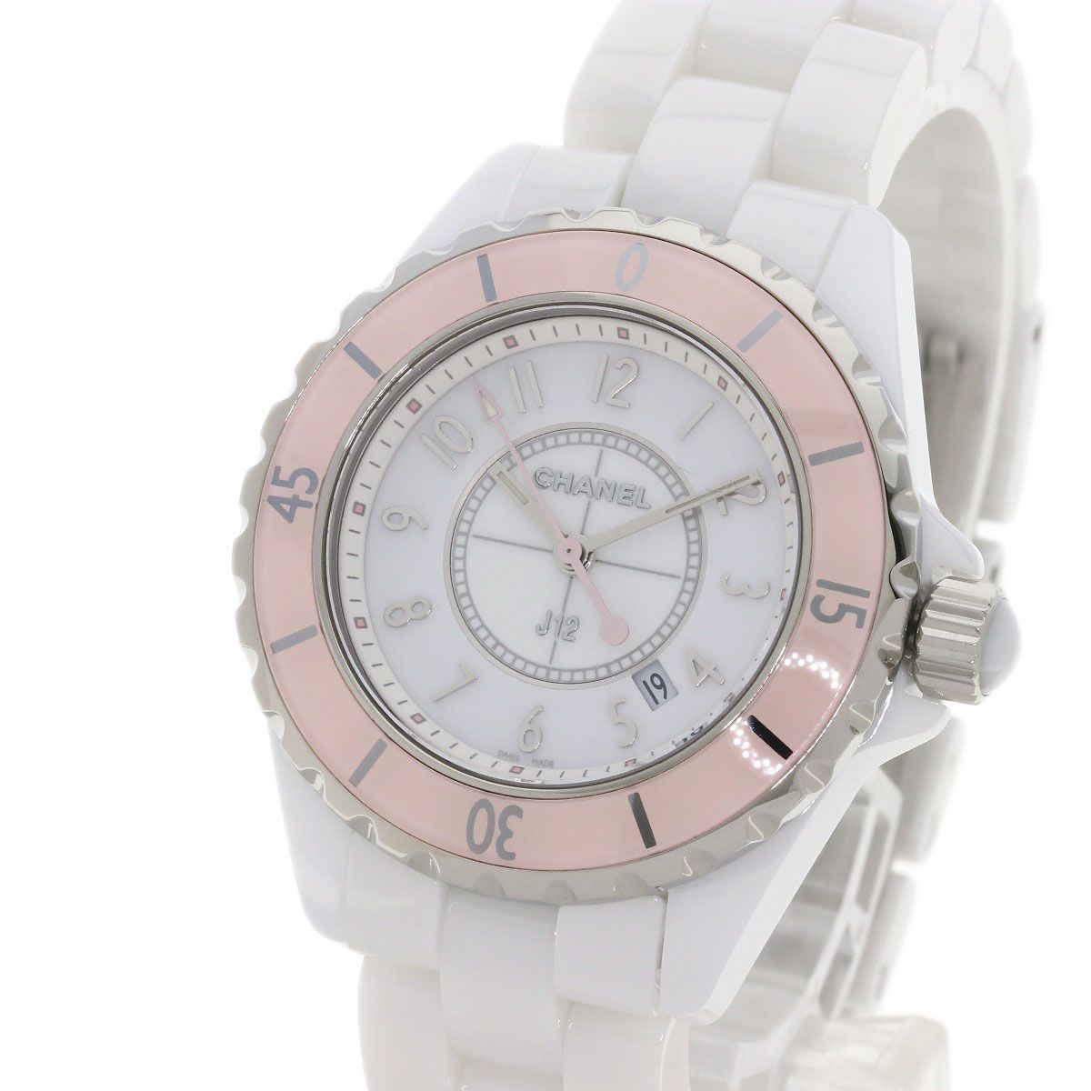 Chanel Limited to Pieces Soft Pink Watch Ceramic — view 3