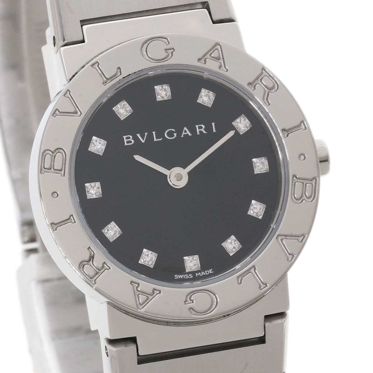 Bvlgari 12 Diamond Watch SS — view 4