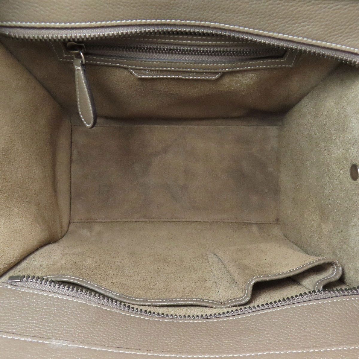 Celine Luggage Micro Handbag Calf — view 5