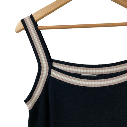 Chanel Sports Line CC Logo Knit Sweater 38 Black — view 3