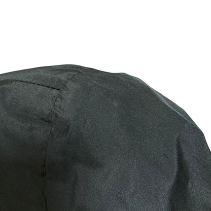 Max Mara Polyester Flare Trench Coat 36 Black