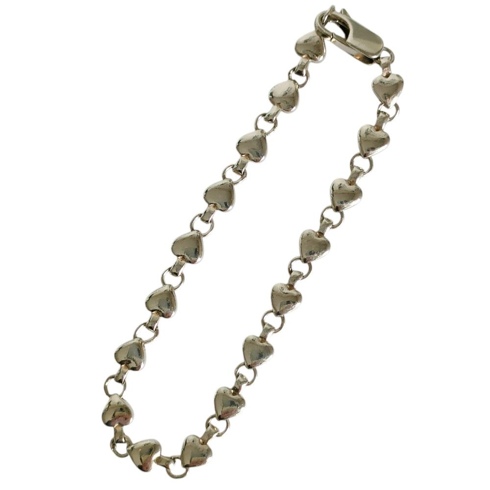 Tiffany & Co 925 Puff Bracelet Silver
