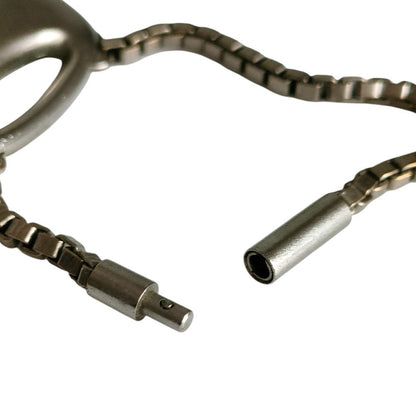 Chanel Metal Hip Bag Motif Bag Charm Silver — view 5