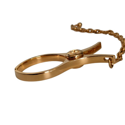 Hermes Phil Metal Glove Holder Gold Gloves — view 3