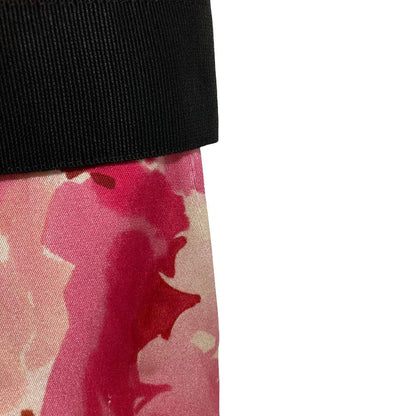 Dolce & Gabbana Rose Print Sleeveless Dress 40 Pink — view 5