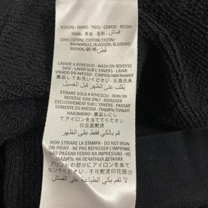 Gucci Web Line Star Print Crew Neck Pullover Sweatshirt XS Black Gold — view 7