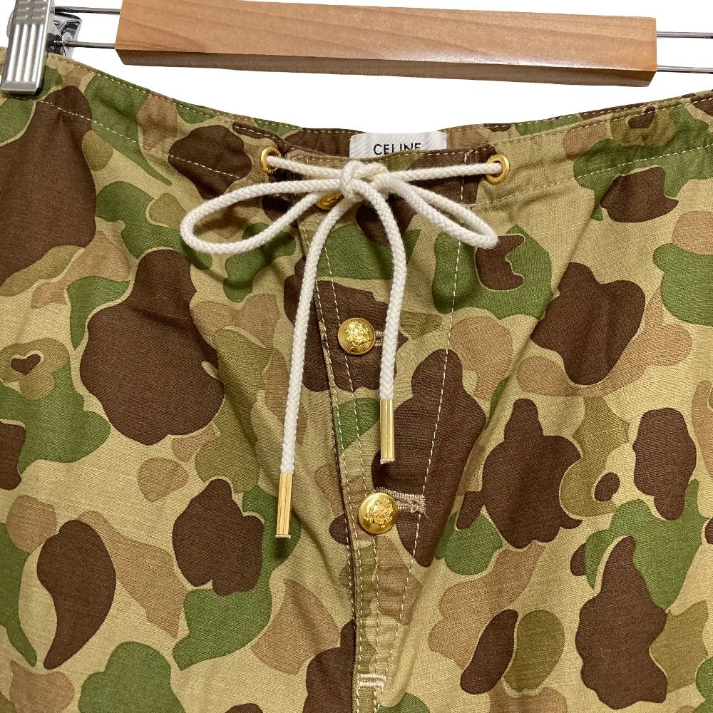 Celine Camouflage Cargo Pants 38 Khaki — view 3
