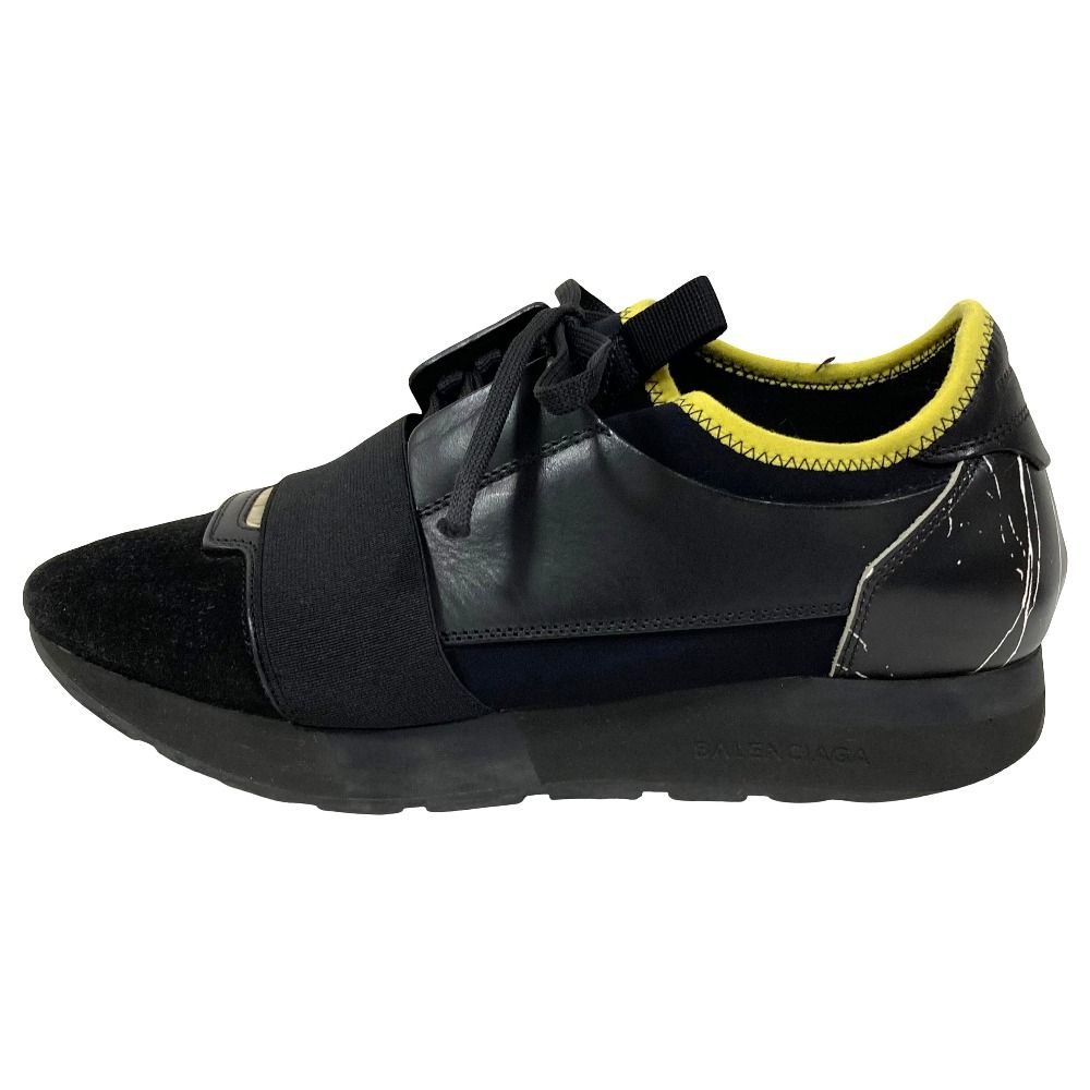 Balenciaga Suede Sneakers 38 Black — view 2
