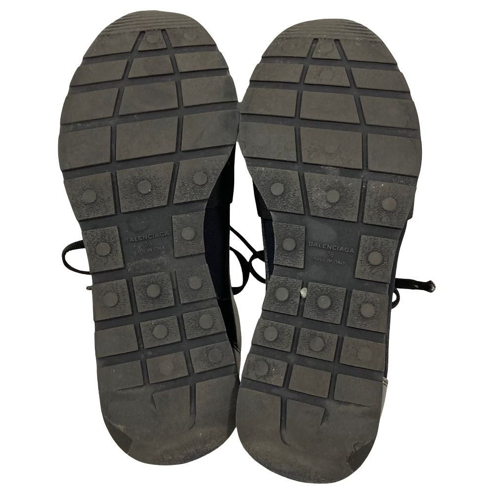 Balenciaga Suede Sneakers 38 Black — view 7