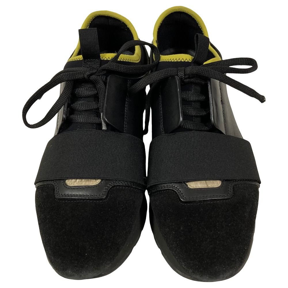 Balenciaga Suede Sneakers 38 Black — view 3