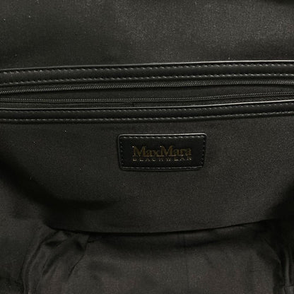 Max Mara Luigibeach MM Tote Natural Black — view 8