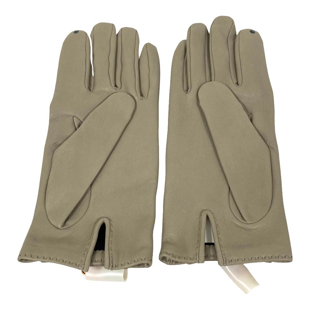 Hermes Kelly Leather Gloves Tope — view 2