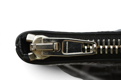 Balenciaga Clutch Graffiti Leather Black — view 6