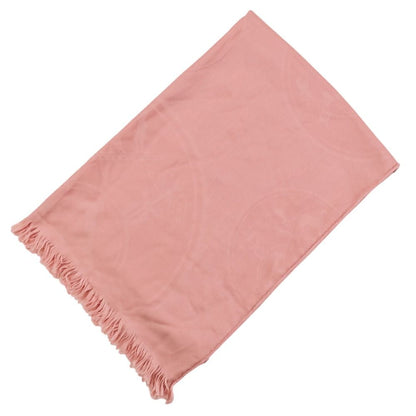 Hermes New Bliss Rose Poudre Silk Blend Cashmere Large Shawl Pink Scarf