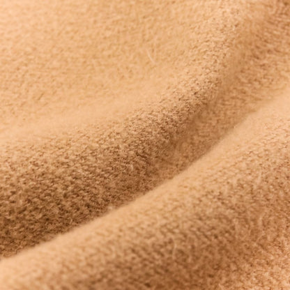 Fendi Cashmere Blend Logo Calligraphy Reversible Cape Shawl Beige Scarf — view 9