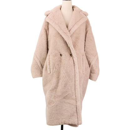 Max Mara Maxma Tedgirl Alpaca Double Breasted Fleece Teddy Bear Iconcoat M