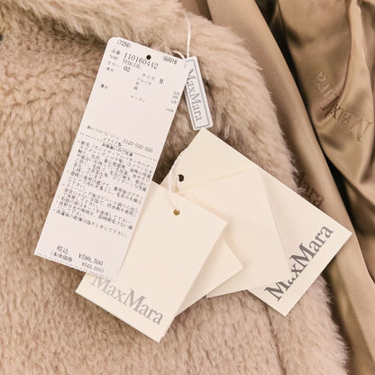 Max Mara Maxma Tedgirl Alpaca Double Breasted Fleece Teddy Bear Iconcoat M — view 9