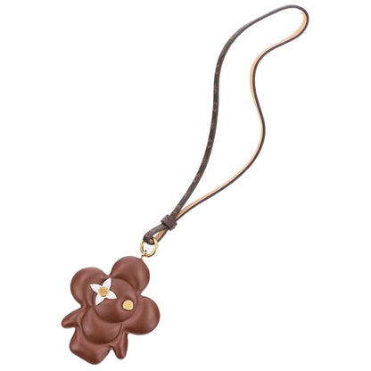 Louis Vuitton Bag Charm Vivienne Chocolat Brown — view 4
