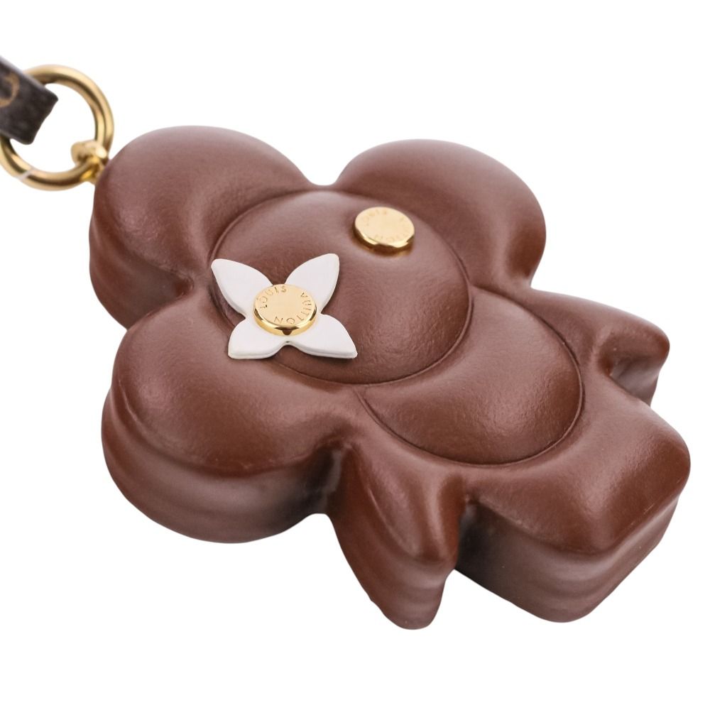 Louis Vuitton Bag Charm Vivienne Chocolat Brown — view 6