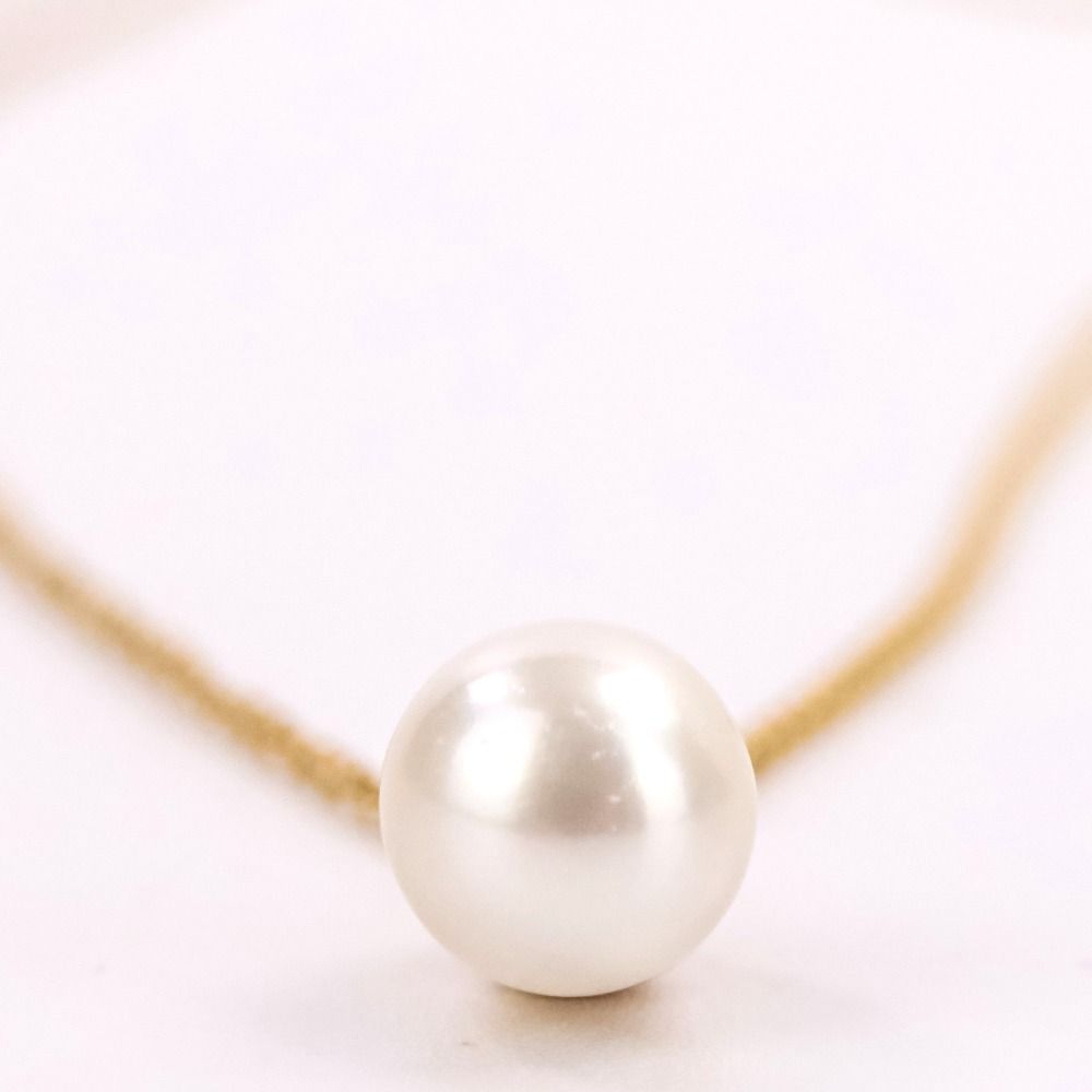 Tiffany & Co 750 18k Yellow Gold Akoya Pearl Pendant — view 5