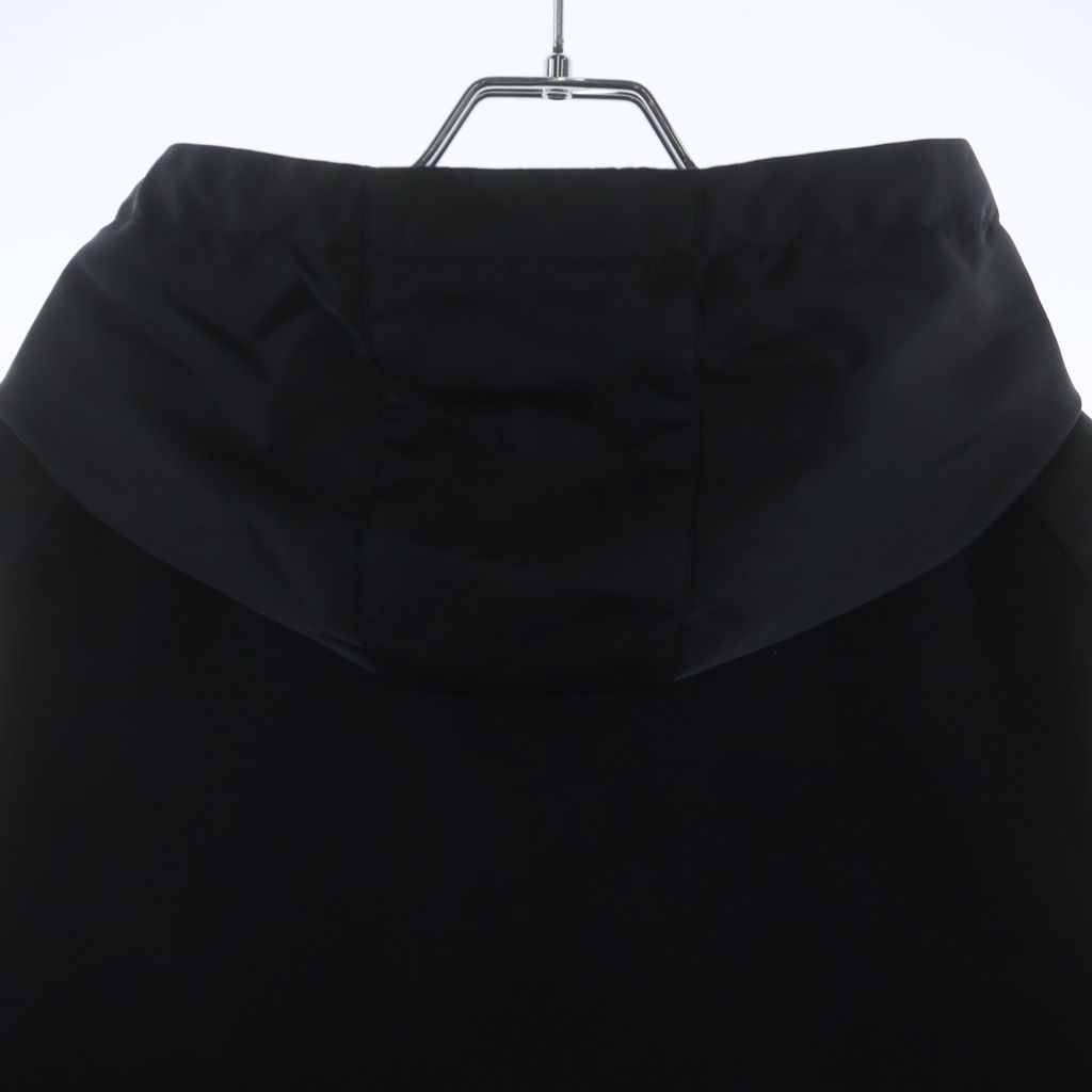Prada Triangular Plate Re-Nylon Trim Vest Black — view 4