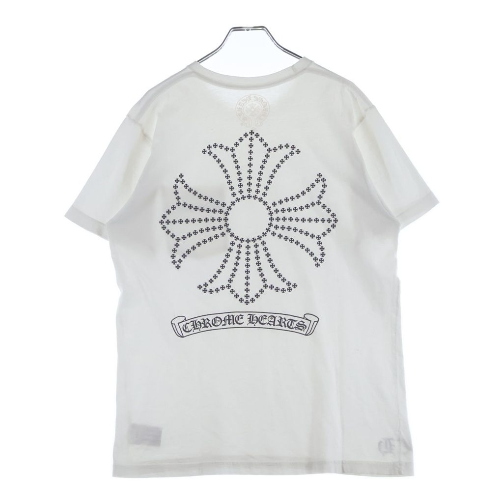 Chrome Hearts CH S Tee Back CH Plus Print Short Sleeve T-Shirt