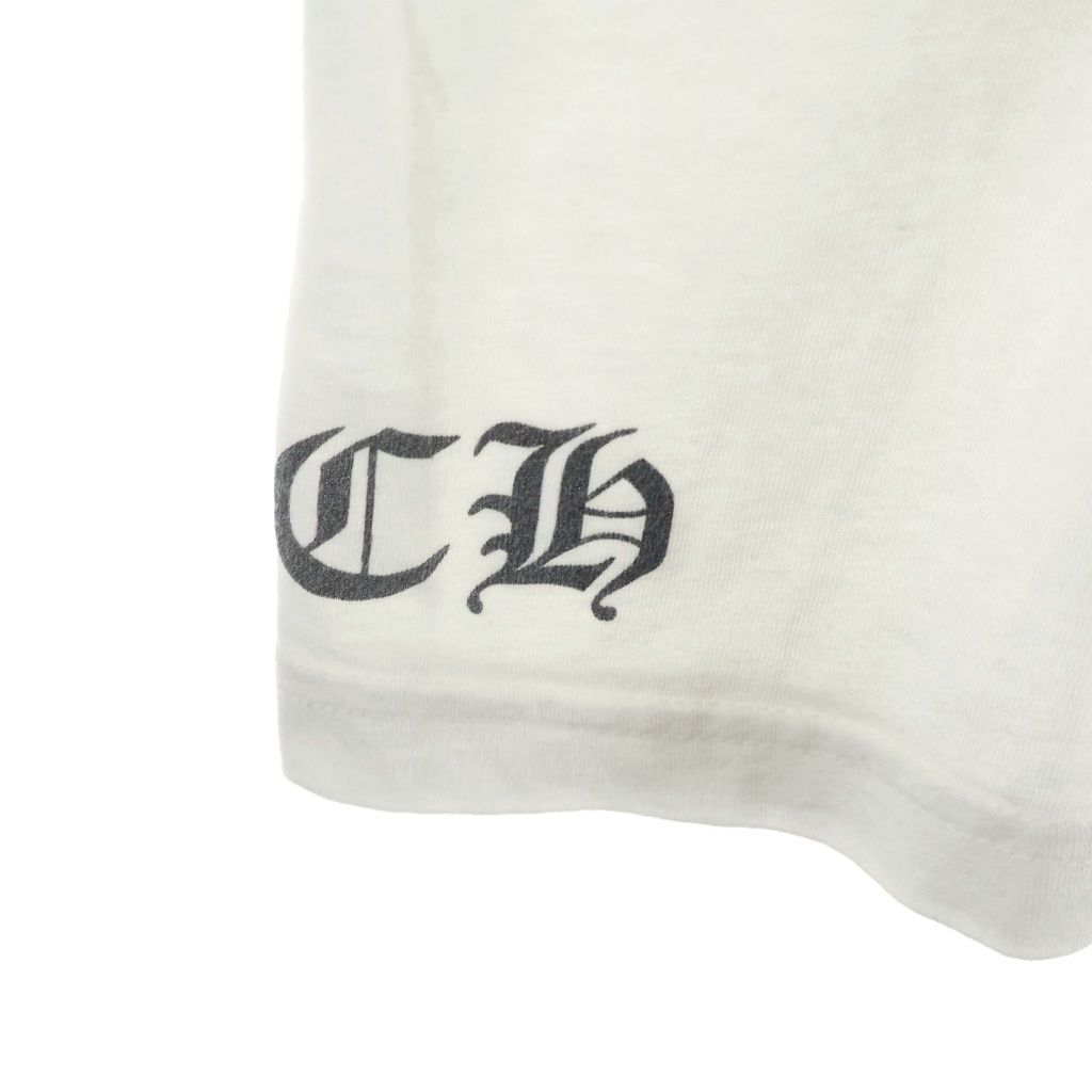 Chrome Hearts CH S Tee Back CH Plus Print Short Sleeve T-Shirt — view 6