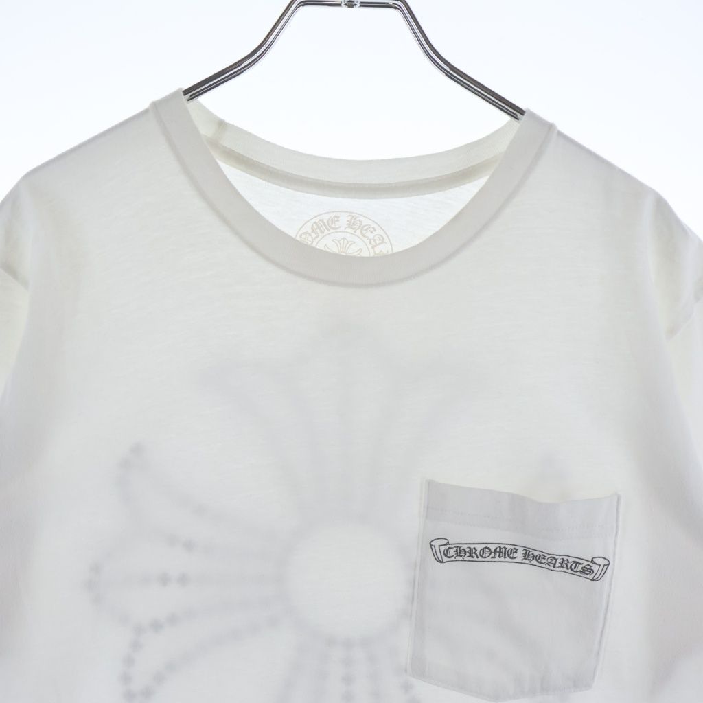 Chrome Hearts CH S Tee Back CH Plus Print Short Sleeve T-Shirt — view 3