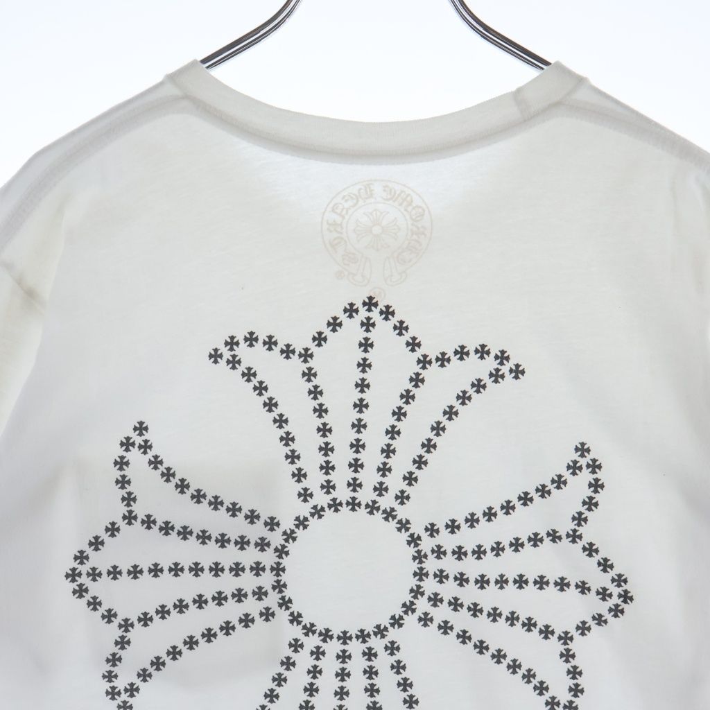Chrome Hearts CH S Tee Back CH Plus Print Short Sleeve T-Shirt — view 4