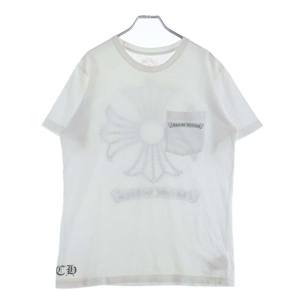 Chrome Hearts CH S Tee Back CH Plus Print Short Sleeve T-Shirt — view 2