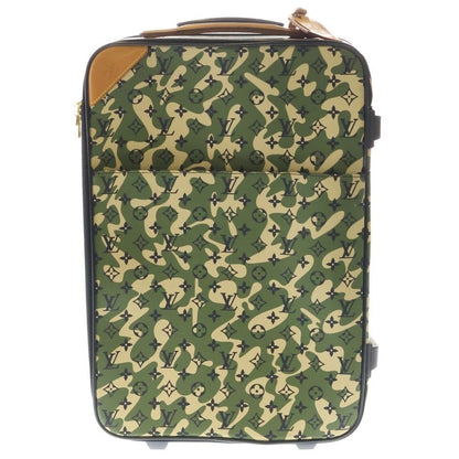 Louis Vuitton Monogram Moflage Pegase 60 Carry Case Travel Bag Green