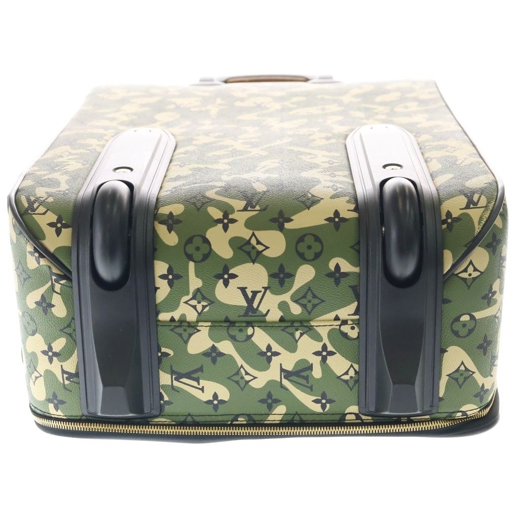 Louis Vuitton Monogram Moflage Pegase 60 Carry Case Travel Bag Green — view 4