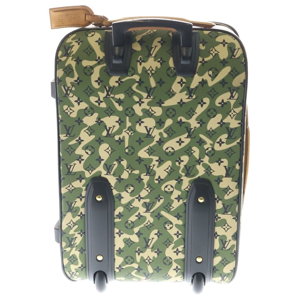 Louis Vuitton Monogram Moflage Pegase 60 Carry Case Travel Bag Green — view 2