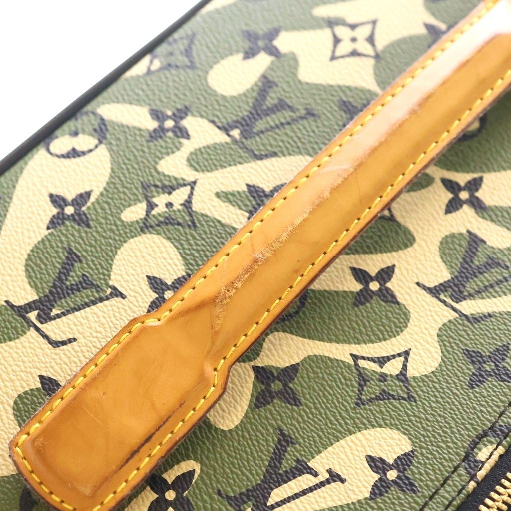 Louis Vuitton Monogram Moflage Pegase 60 Carry Case Travel Bag Green — view 8