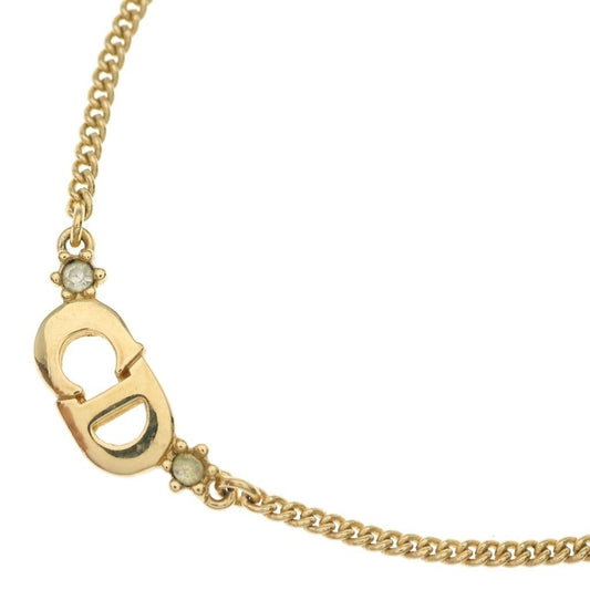 Dior CD Logo Chain Necklace Gold