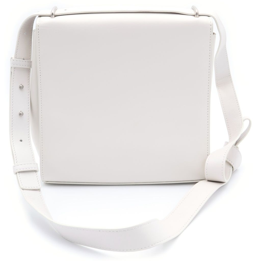 Bottega Veneta the Clip Crossbody Shoulder Bag Ivory — view 2