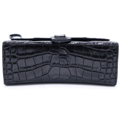 Balenciaga Hourglass XS Croco Shoulder — view 4