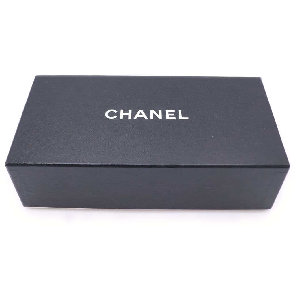 Chanel Logo Suspenders Black Gold — view 6