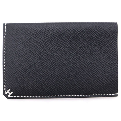 Hermes Series Black Gray Card Case