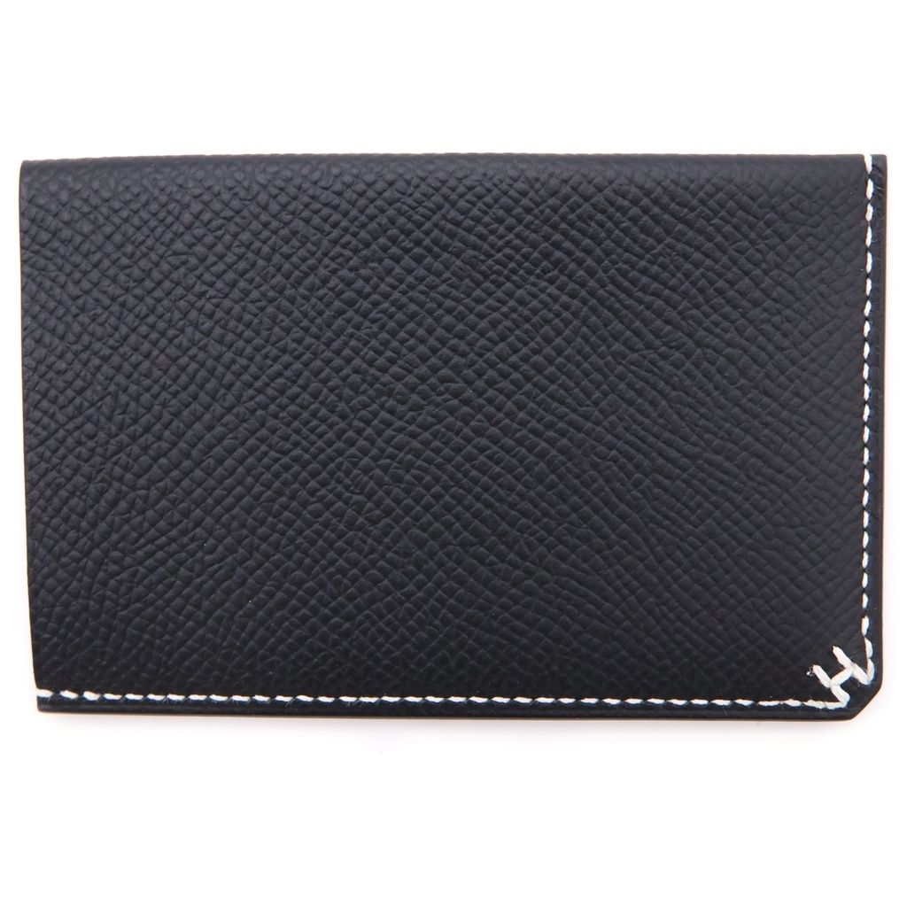 Hermes Series Black Gray Card Case — view 2