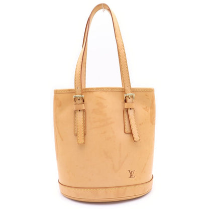 Louis Vuitton Nomad Bucket PM Tote Camel Brown Leather Gold